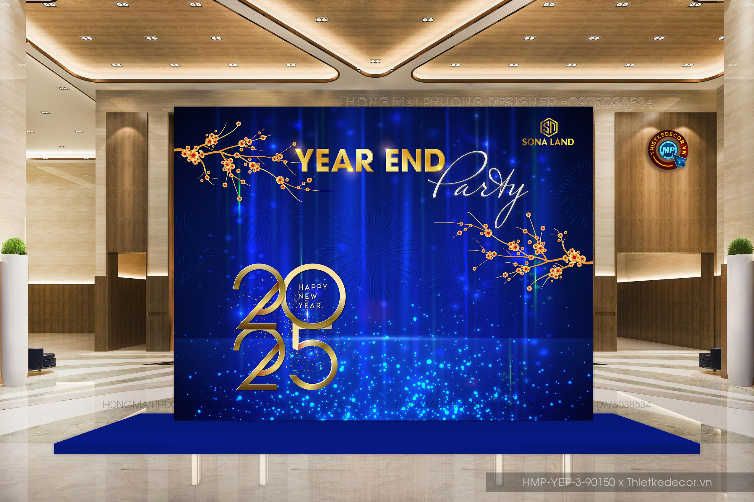 File thiết kế tiệc Tất niên 2025, Year End Party 2025